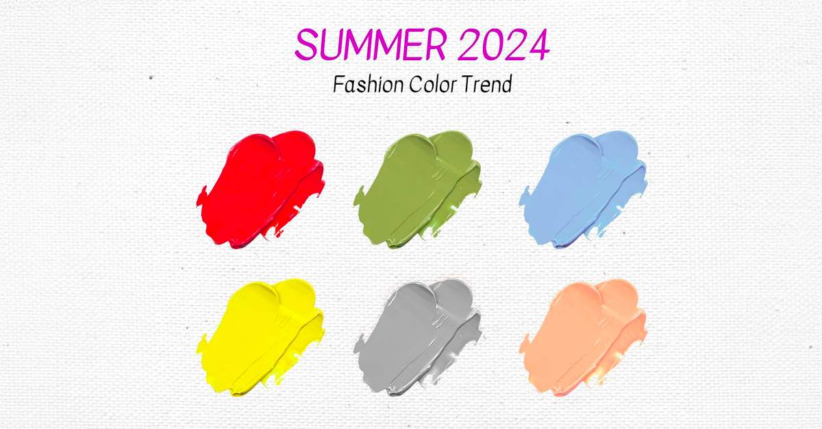 Trend dei colori estivi per l’estate 2024: esplosione di tonalità vivaci